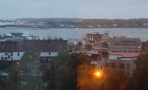 Early morning photograph of Portland, Maine