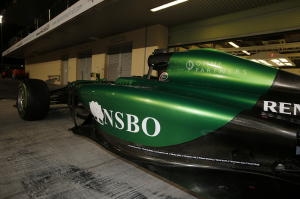 Courtesy of Caterham F1