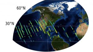 OCO-3 Carbon Dioxide over the US