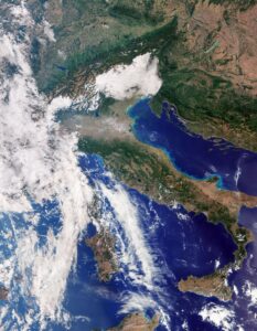Italy, Sentinel-3C, image, first light